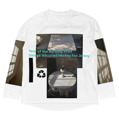Unisex Recycled All-Over Print Hockey Fan Jersey