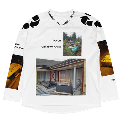 Year of the Unisex Recycled All-Over Print Hockey Fan Jersey