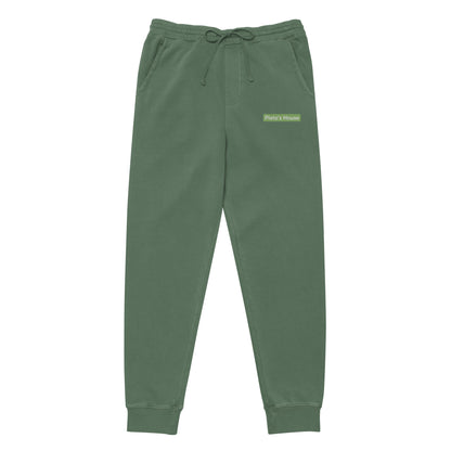 BOX LOGO PIGMENT-DYED SWEATPANTS UNISEX