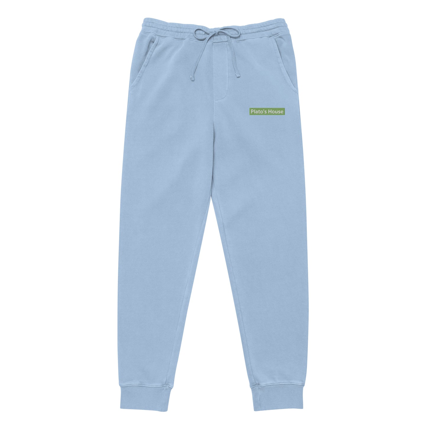 BOX LOGO PIGMENT-DYED SWEATPANTS UNISEX