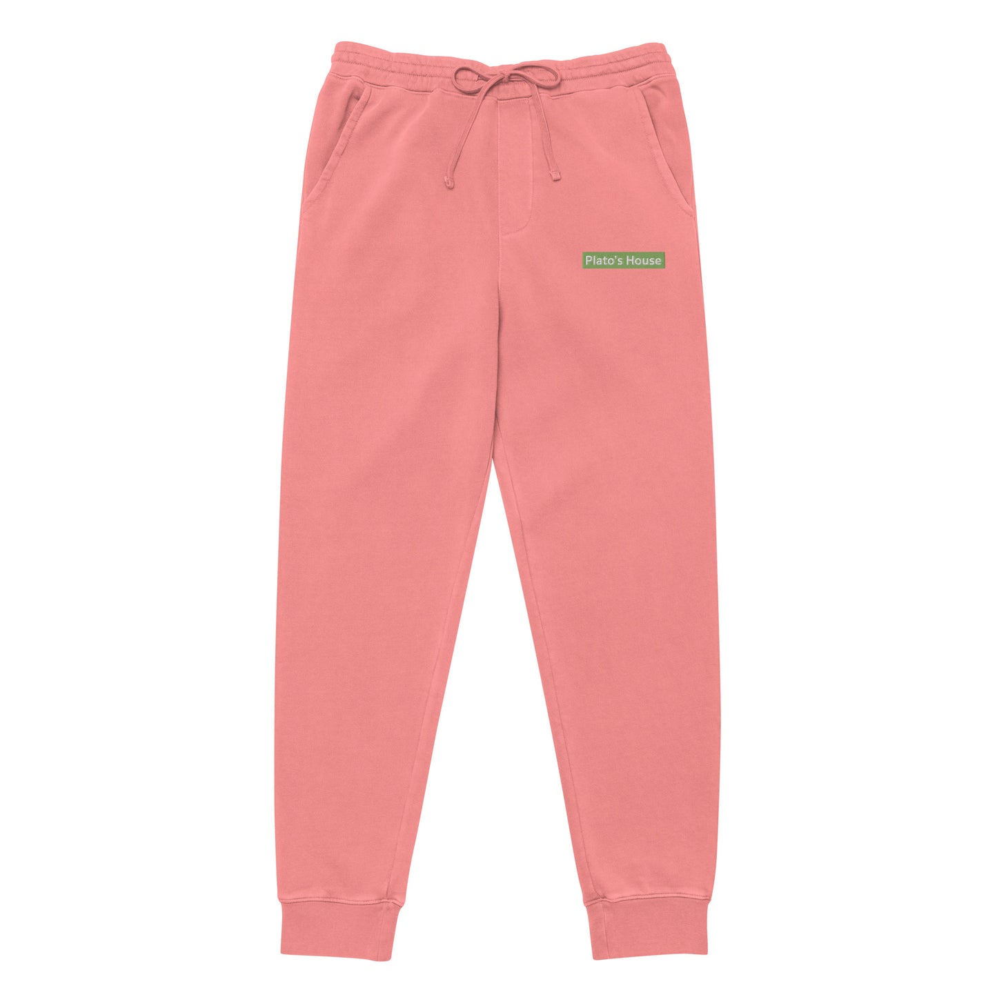 BOX LOGO PIGMENT-DYED SWEATPANTS UNISEX